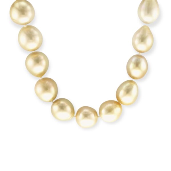 Golden Pearl 3 Layer Viruthaka Long Neckpiece – Adore By Priyanka