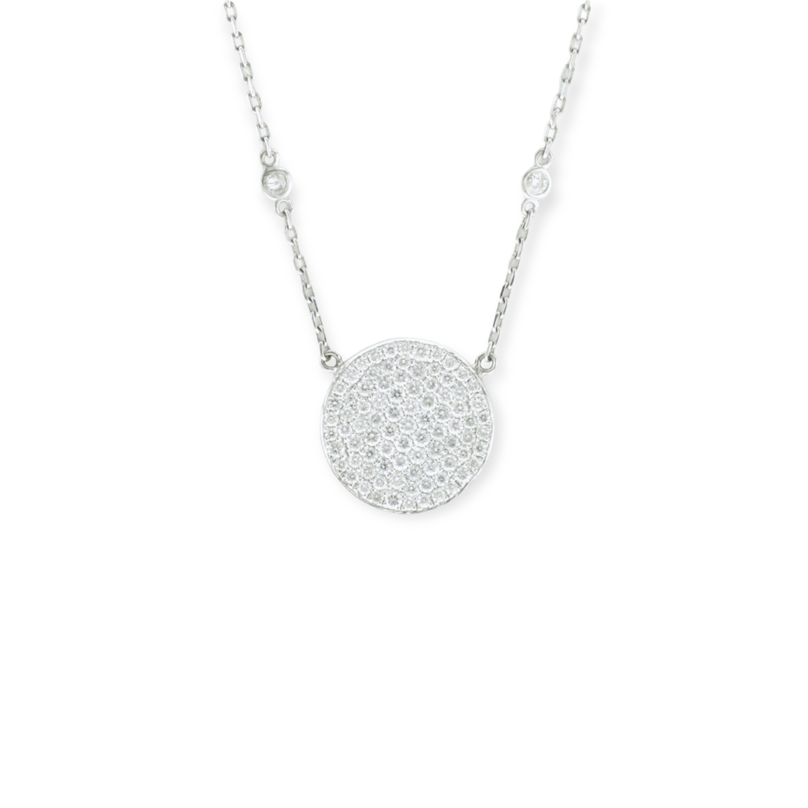 Pave Disk Diamonds by the Yard