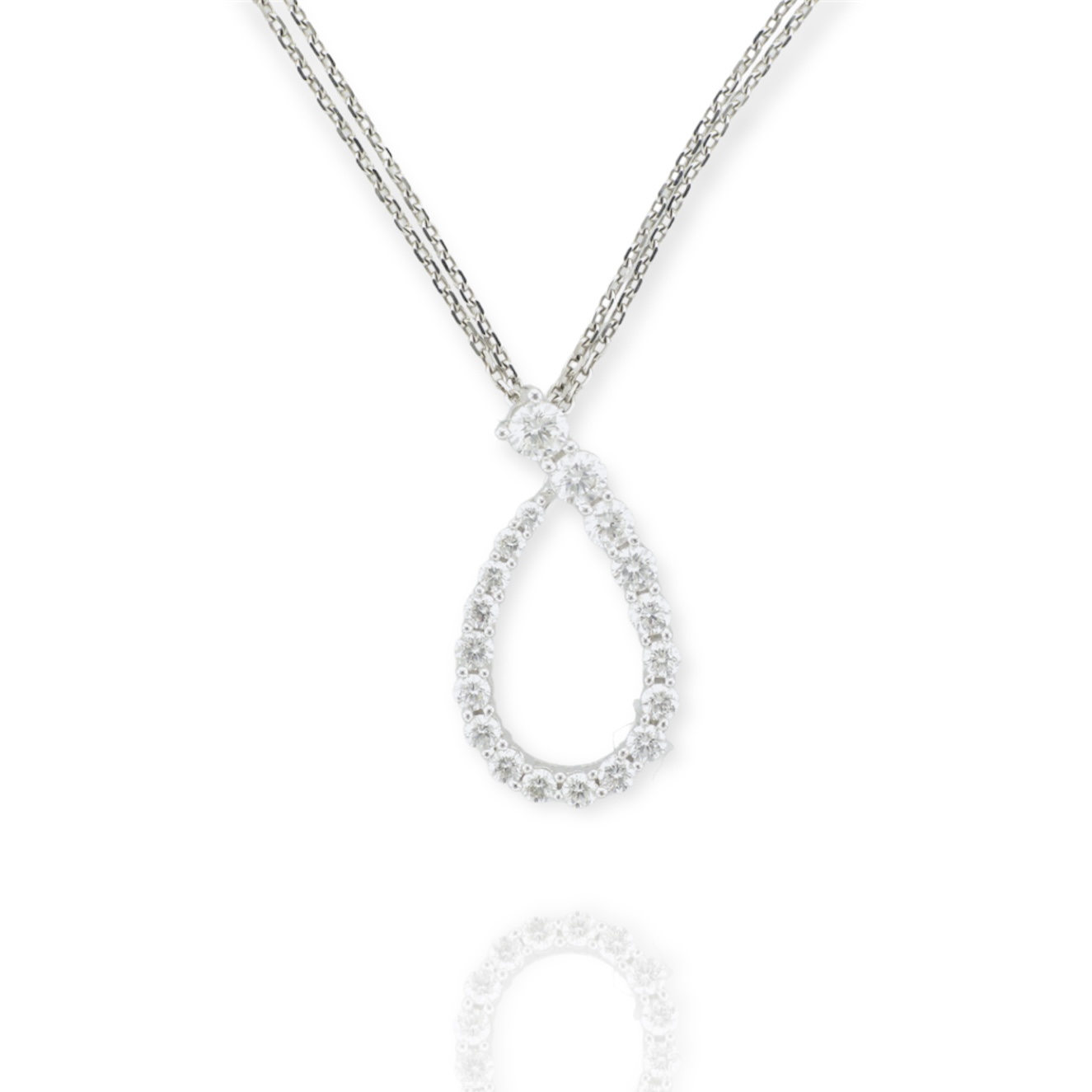Diamond Loop Pendant
