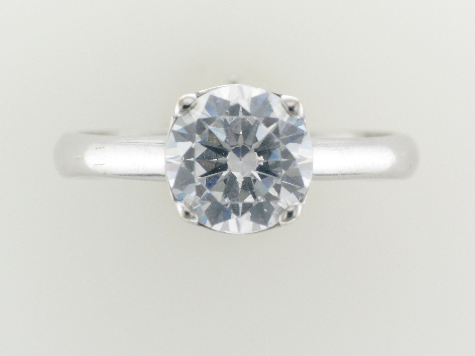 White Gold Solitaire Setting