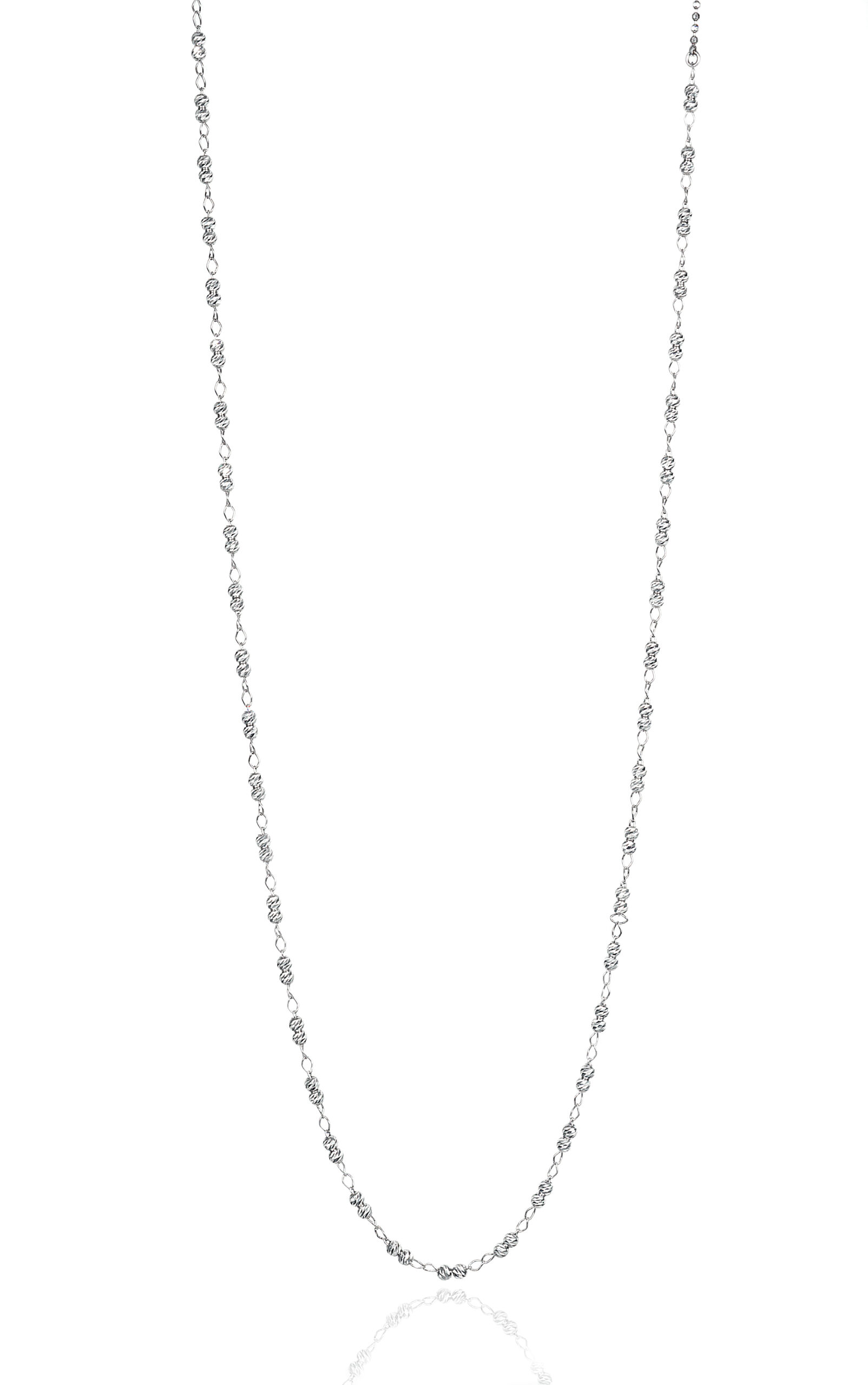Platinum and Pearl Twilight Necklace