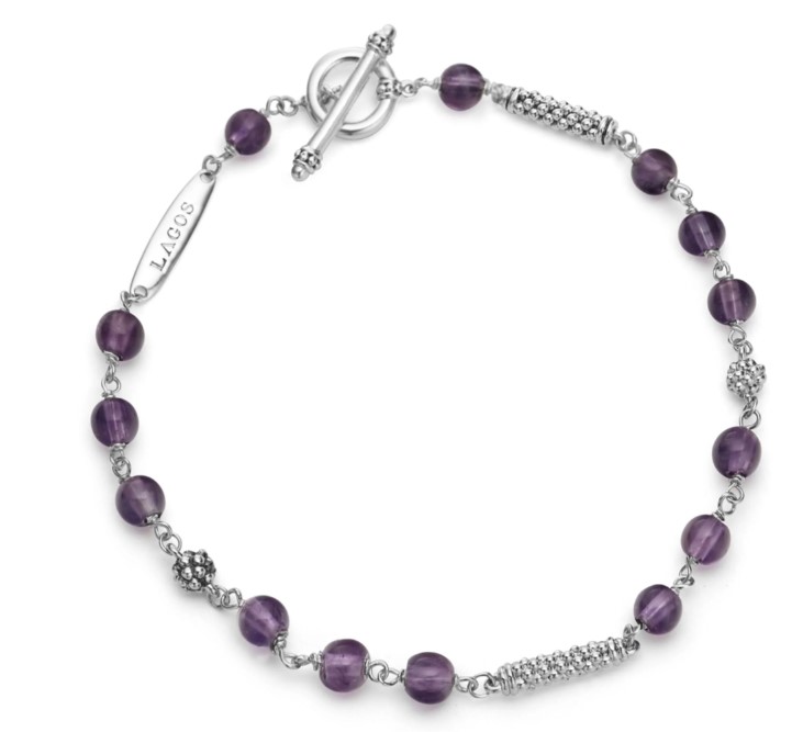 Amethyst Crystal Bracelet for Reiki Healing 6 MM | Buy Online –  satvikstore.in